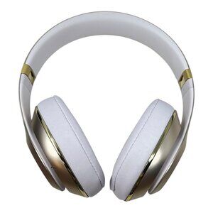Beats by Dr Dre Studio2 Apple Wireless Headphones Over Ear Gold White WORKS